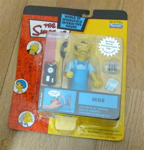 New Simpsons World Of Springfield Be Sharp Skinner Exclusive Moe Interactive Fig 1994647415