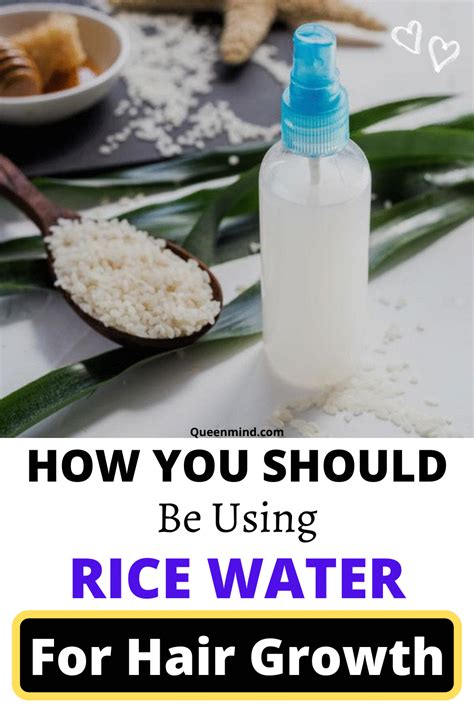 Powerful Rice Water Recipes For Healthy Natural Hair Growth In Just 1 Week Queenmind Healthy