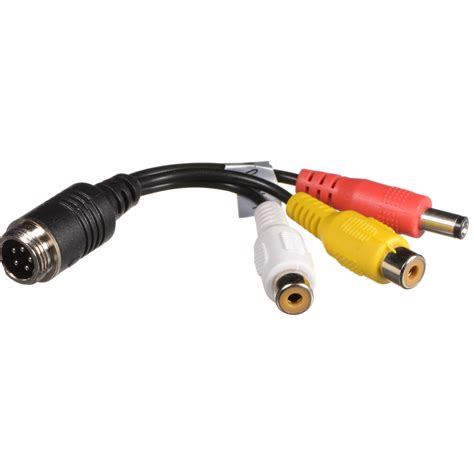 Rear View Safety 5 Pin Male To Rca Female Adapter Cable Rca5 M