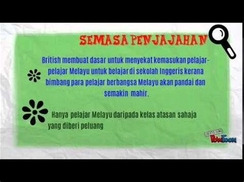 Maka, lahirlah satu dasar pendidikan (pelajaran) kebangsaan melalui penyata razak, 1956 dan dimaktubkan dalam ordinan pelajaran, 1957. DASAR PENDIDIKAN KEBANGSAAN - YouTube