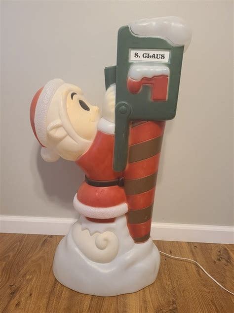 general foam christmas elf blow mold