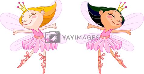 Little Fairies By Dazdraperma Vectors And Illustrations With Unlimited