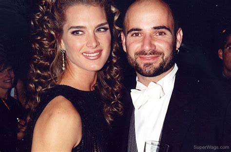 Andre Agassi And Ex Wife Brooke Shields Image Super Wags
