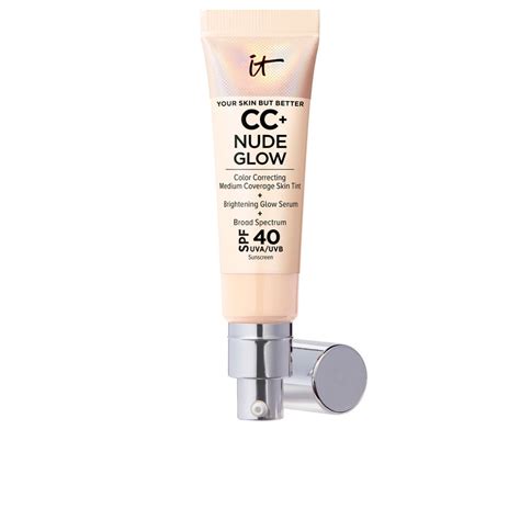 Cc Nude Glow Lightweight Foundation Glow Serum Spf It Cosmetics Cc