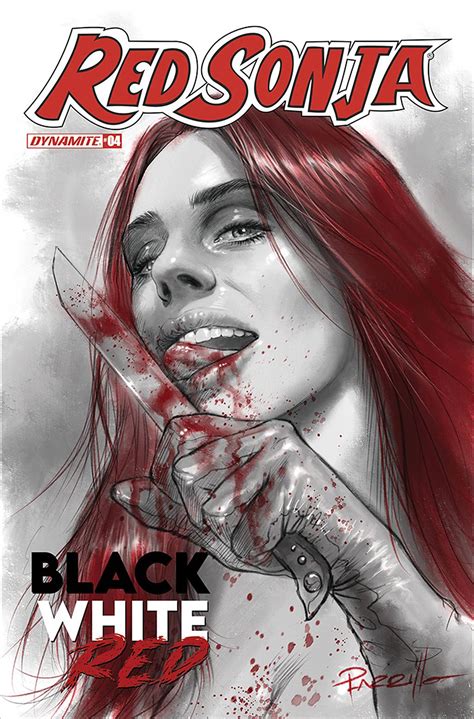 Red Sonja Black White Red 4 Parrillo Cover Fresh Comics