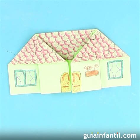Cómo Hacer Una Casa De Origami