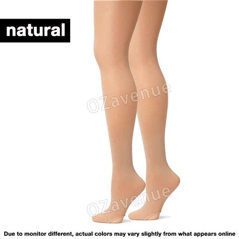Convertible Tights Dance Stockings Ballet Pantyhose Size Children