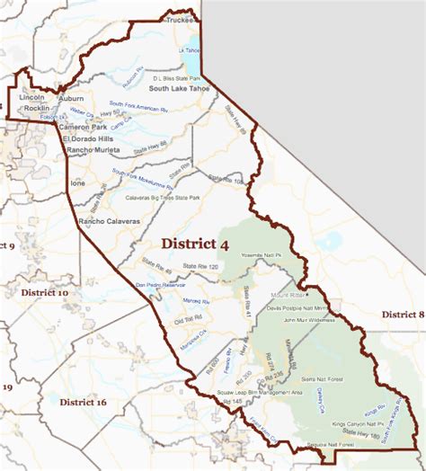 California Primary District By District 4th District