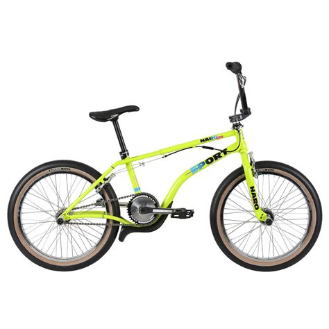 Haro Lineage Sport 205 Inch Tt Bmx Freestyle Bike Neon Green — Jandr