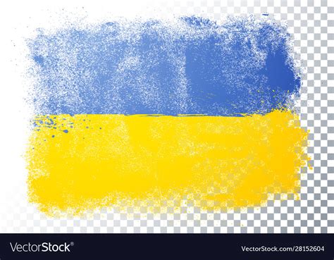 Grunge And Distressed Flag Ukraine Royalty Free Vector Image