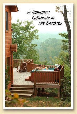 The mountains are known for their blue haze which resembles smoke. A romantic getaway in the Smoky Mountains! This would be ...