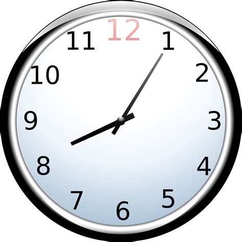 Clock Numbers Clipart Best