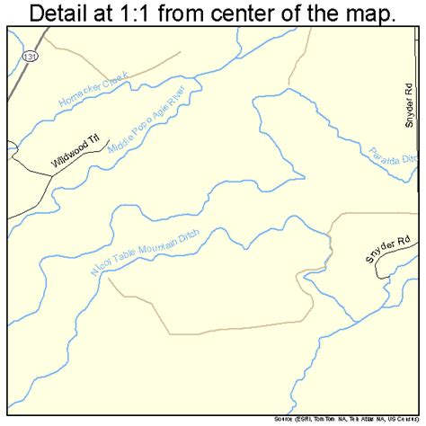Lander Wyoming Street Map 5644760