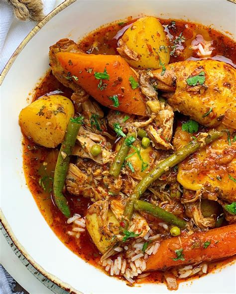 Turkish Style Chicken Stew