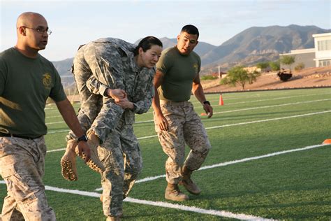 Army Lieutenants Test For Physical Fitness Marine Corps Style
