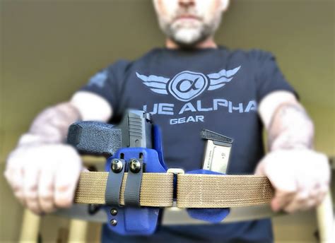 Blue Alpha Gear Low Profile Edc Gun Belt Review Concealed Carry Inc