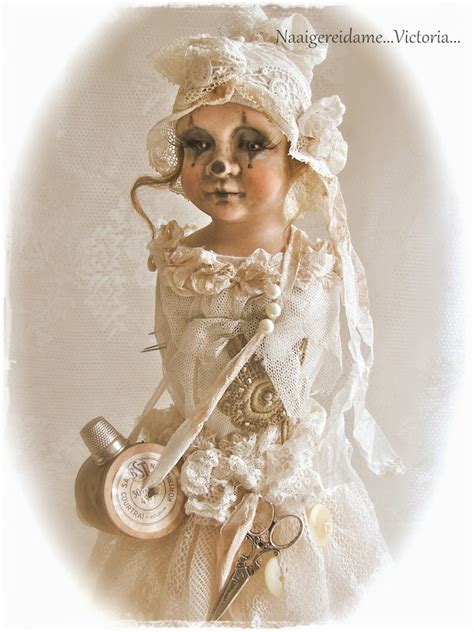 Where Nostalgia And Romance Meet Art Dolls Artist Doll Altered Art
