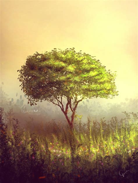 The Tree ~ Study By Ellysiumn On Deviantart