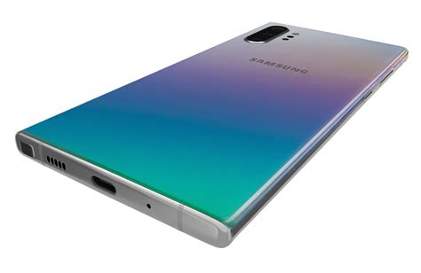 Samsung Galaxy Note 10 Plus Aura Glow 3d Model Cgtrader