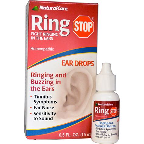 Naturalcare Ring Stop Ear Drops 05 Fl Oz 15 Ml