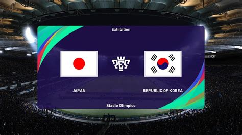 PES 2021 Japan Vs South Korea International Friendly 25 03 2021