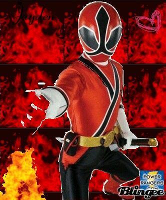 Jayden Shiba The Red Samurai Ranger Power Rangers Samurai Power