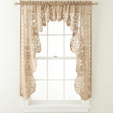 Thousands of items $14.99 or less. Buy JCPenney Home™ Shari Lace Rod-Pocket Cascade Valance ...