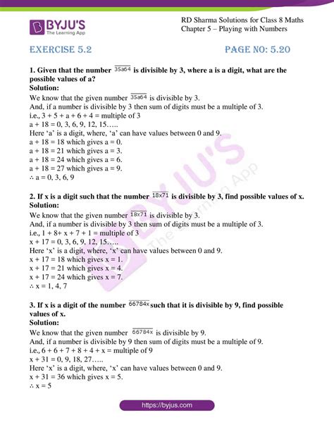 Here you can get class 7 important questions maths based on ncert text book for class vii. RD Sharma Solutions for Class 8 Chapter 5 - Playing with Numbers Download Free PDF