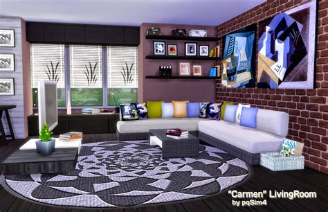 Sims 4 Carmen Living Room