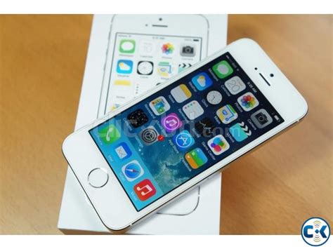 Apple Iphone 5s 32gb White Silver Color Clickbd
