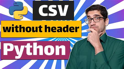 Python Read Csv Without Header The 7 Latest Answer