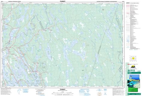 20p13 Tusket Topographic Map Nova Scotia Maps And More