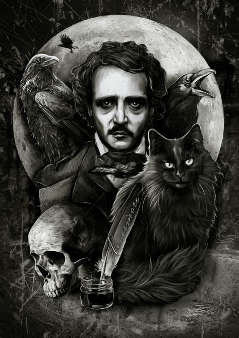 Ipoe Collection News Edgar Allan Poe By Daniil Volodchenko