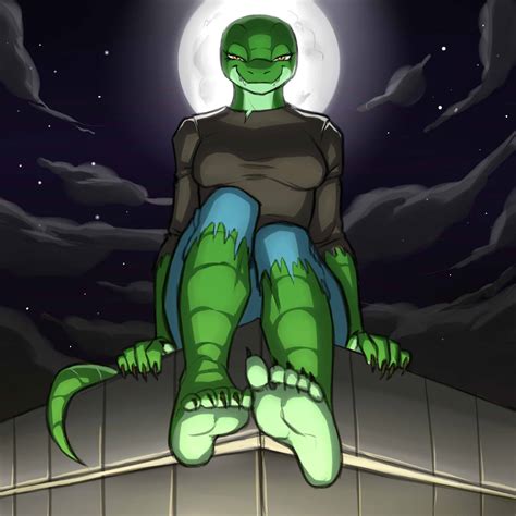 Rooftoop Reptile By Xmonstergirlshideout On Deviantart