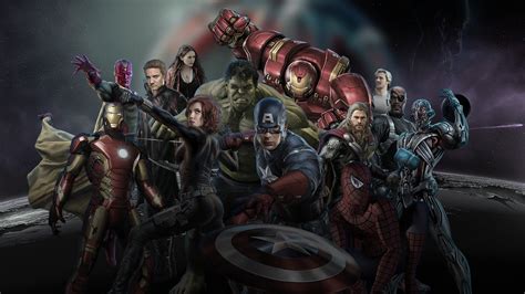 Avengers Age Of Ultron Wallpaper With Spider Man A Photo On