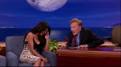Conan Gets Caught Staring At Nicole Scherzinger Staring At Boobs Youtube