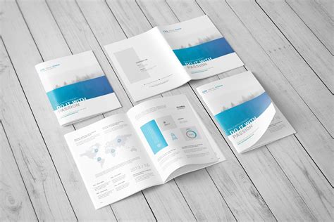 Download A4 Brochure / Catalog Mockup | Postcard mockup, Business ...