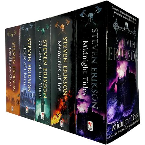 the malazan book of the fallen 1 to 5 steven erikson 5 books collection set the book bundle