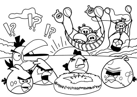 Coloriages Angry Birds 7 Angry Birds Kids Coloring Pages