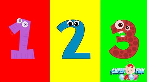 Learn Numbers 123 Kids Song Super Fun Baby Kids Songs Kids