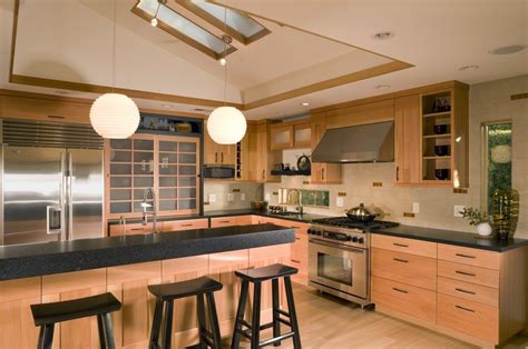 For example, the island is the star of this kitchen decor, yet the oscar would go to the sleek and simple cabinetry for the way they make the headliner shine. 7 Asian Kitchen Style that Will Take Your Breath Away | Modern japanese kitchen, Kitchen ...