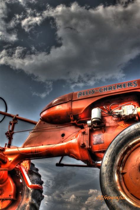 Hdr Allis Chalmers Tractor Photo Time To Get My Camera Out At The