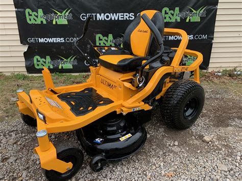 IN CUB CADET ULTIMA ZT ZERO TURN ONLY HOURS A MONTH Lawn Mowers For Sale