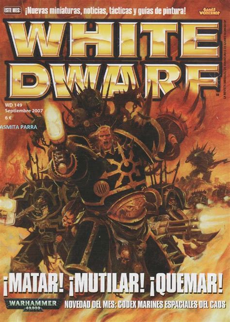 White Dwarf 149 Wiki La Biblioteca Del Viejo Mundo Fandom