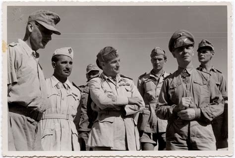 Nazi Jerman Foto Erwin Rommel Sebagai Panglima Afrikakorps