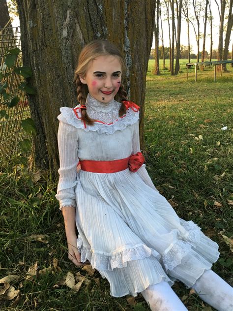 Scary Halloween Costume Annabelle Scary Halloween Costume Halloween