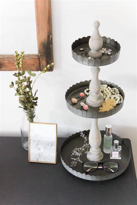 Making a diy tiered tray is easier than you might think. DIY Rustic 3-Tier Tray