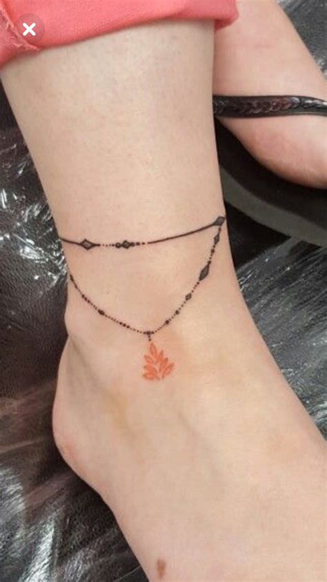 Pin By Frederique Besnard On Tatouage Ankle Bracelet Tattoo Tattoo