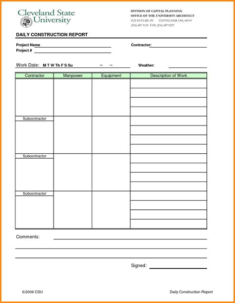 Daily Report Template Excel Awesome 4 Daily Progress Report Throughout