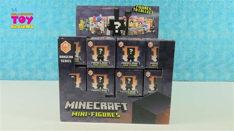 Minecraft Dungeon Series 20 Mini Figures Blind Box Opening Review